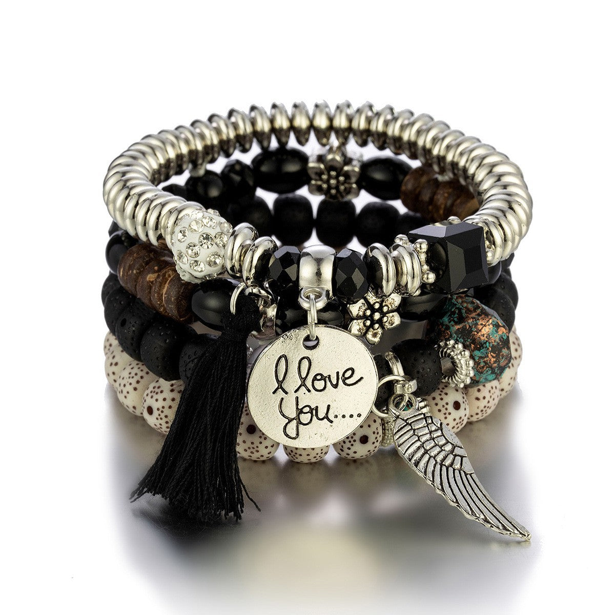 Women's Bohemian Creative Tassel Beaded Fashion Beads Bracelet