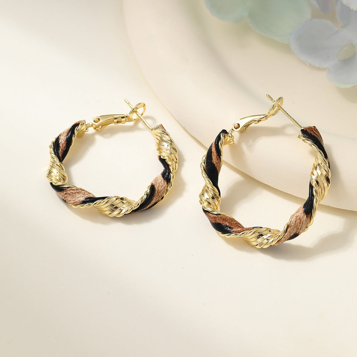 Women's Of Sier Big Hoop Light Luxury High-grade Ear Earrings