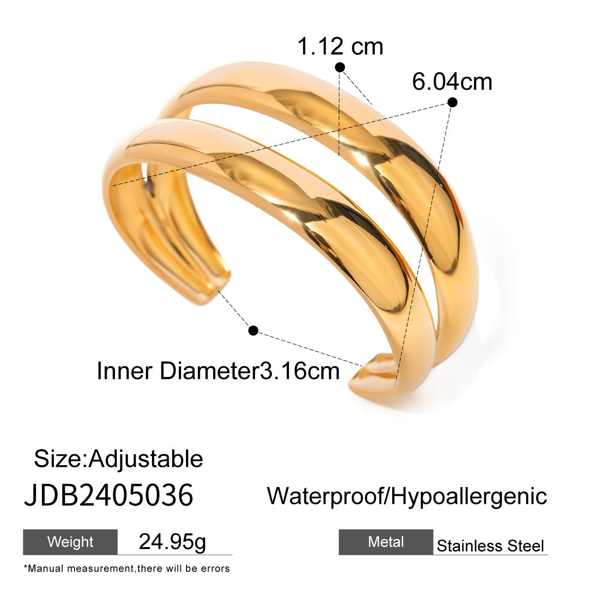 Ding Titanium Steel Niche High-grade Female Jewelry Set