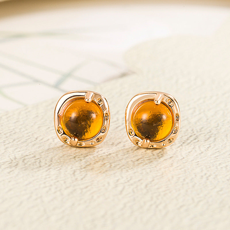 High Sense Light Luxury Simplicity Versatile Stud Earrings