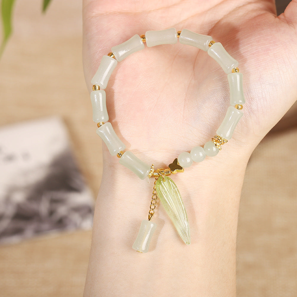 Style Chinese Imitation Aventurine Festival High Blessing Pendants