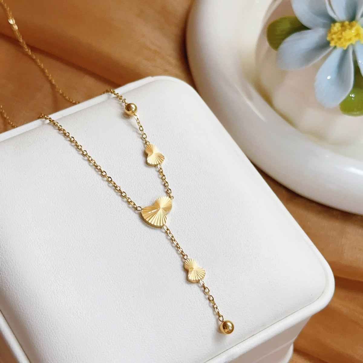 Women's Gold Tassel For Fashion Chinese Gourd Necklace