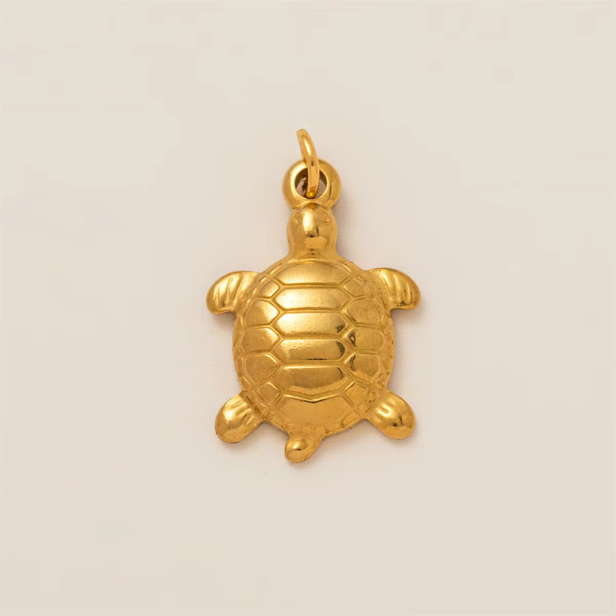 Stainless Steel Ocean Series Parts Furnace Vacuum Plating Gold Pendants