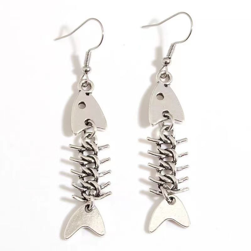 Bone Fishbone Suit Simple Personalized Ancient Necklaces