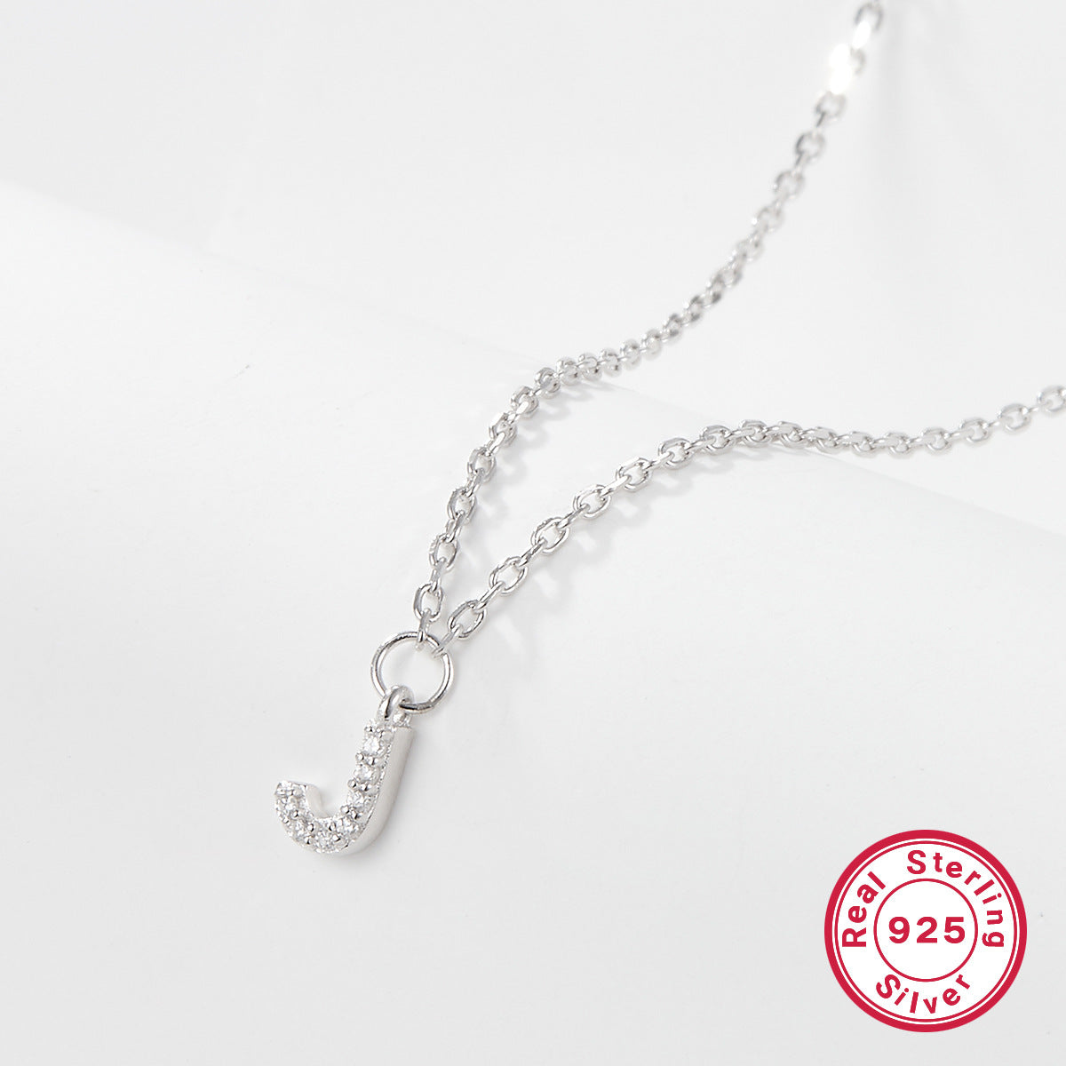 Women's Sier Minority Simple Clavicle Chain Beaded Necklaces