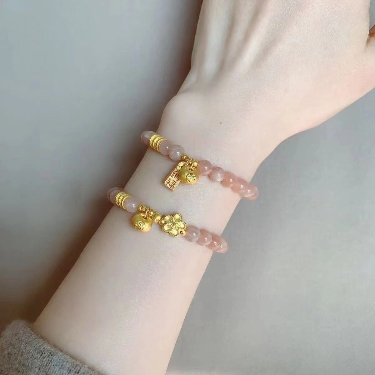 Good Luck Female Summer Light Luxury Exquisite Fashion Girlfriends Sweet Bracelet