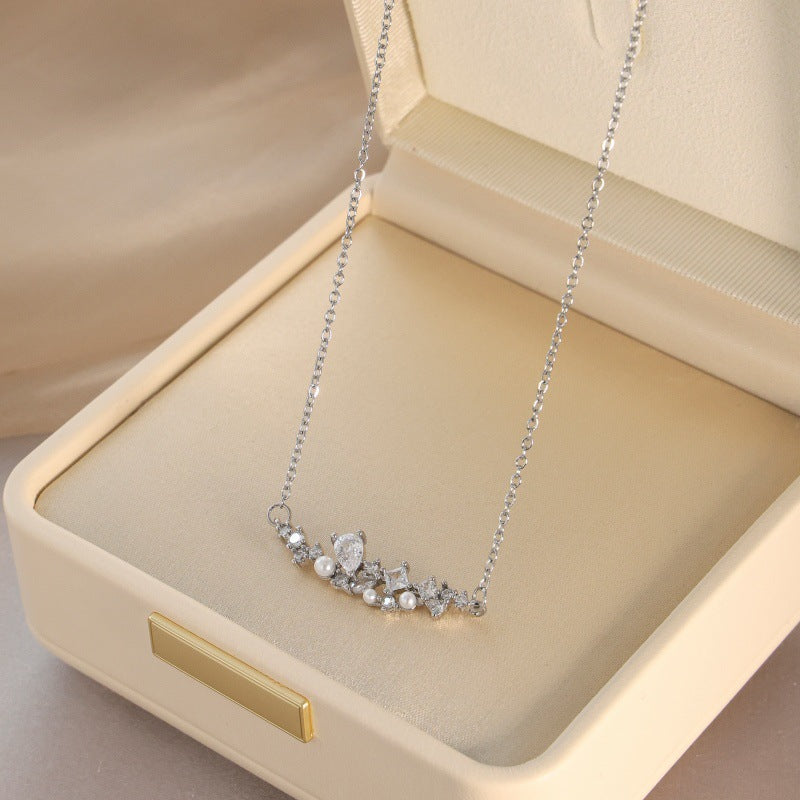 Sweater Chain Light Luxury High Sense Of Design Elegant Female Necklaces
