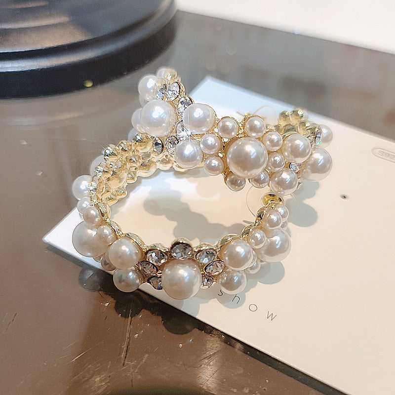 Luxury Mermaid Pearl Fashion High Sense Earrings