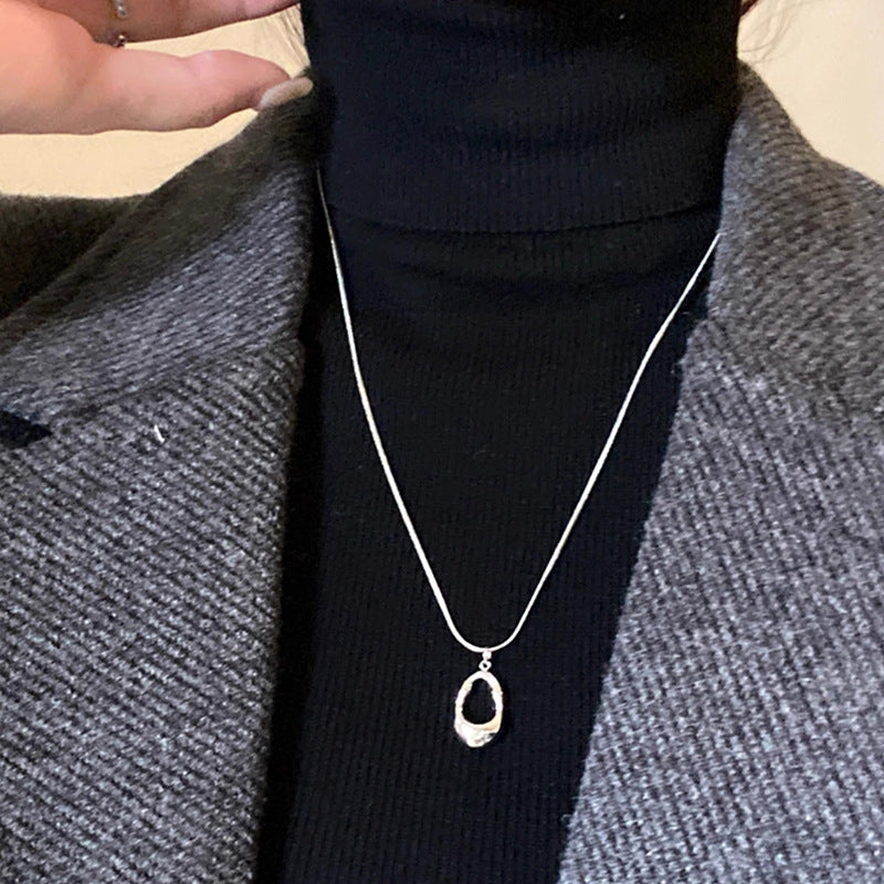 Women's Drop Special Interest Light Luxury Temperament Wild Clavicle Chain Necklace