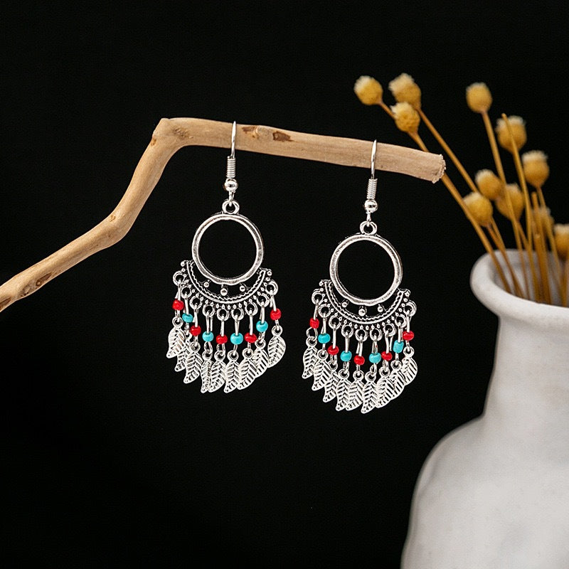 Style Vintage Fashion Bohemian Long Tassel Earrings