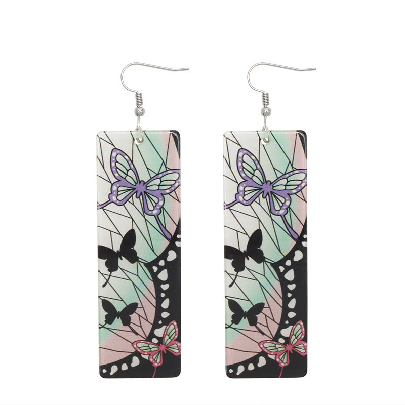 Anime Peripheral No Stove Door Ear Clip Rings