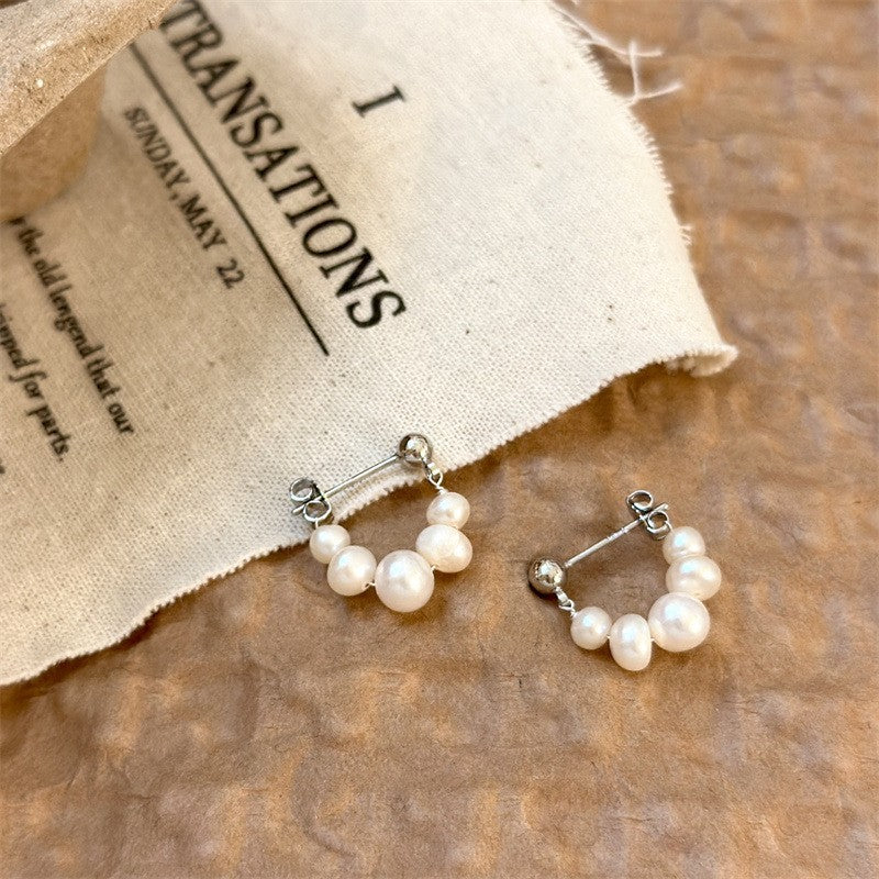 Fresh Water Pearl Elegant High Sense Special Interest Versatile Rings