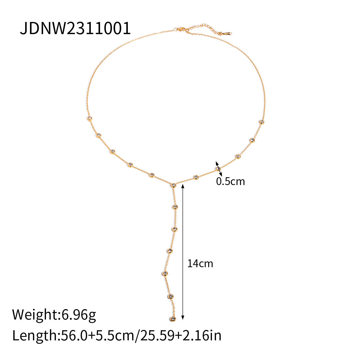 Pearl Light Luxury Minority Stainless Female Necklaces