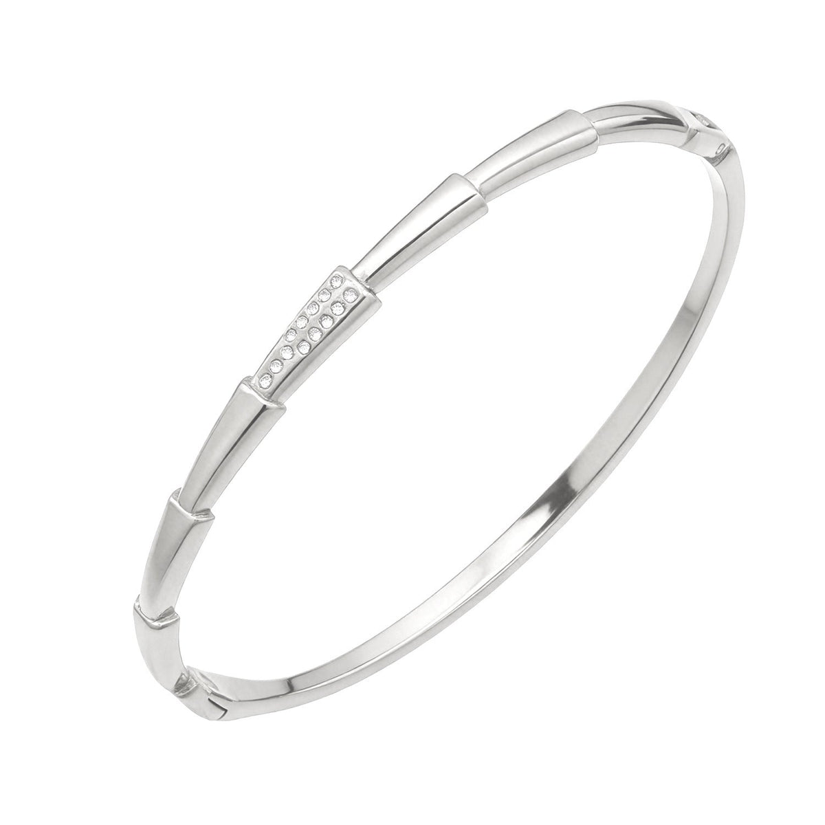 Open Stainless Steel Hydraulic Light Luxury High-grade Exaggerated Design Sense Bracelets