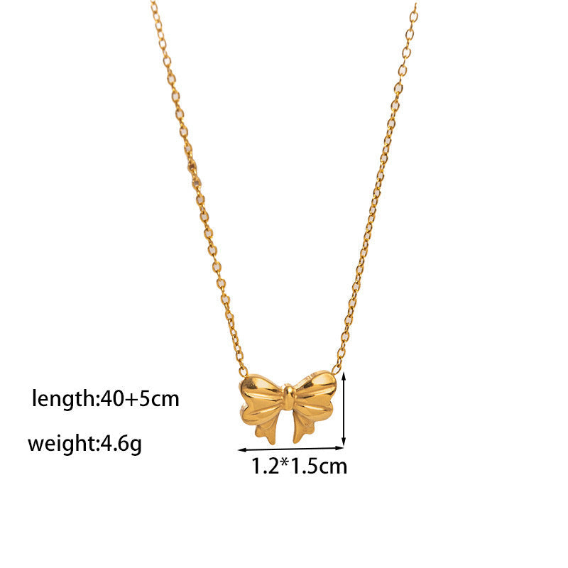 Titanium Steel Design Stainless Gold-plated Exquisite Pendants