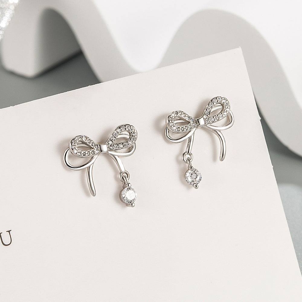Women's Bow Special Interest Light Luxury Exquisite Fashion Butterfly Dream Smart Jewelry Set