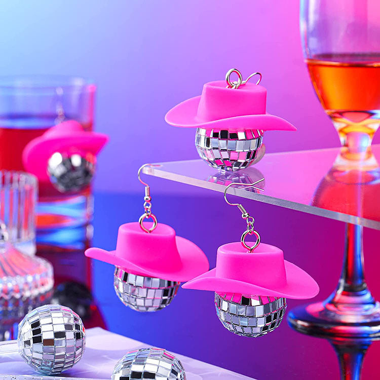 Women's Hooded Nightclub Ear Disco Party Earrings