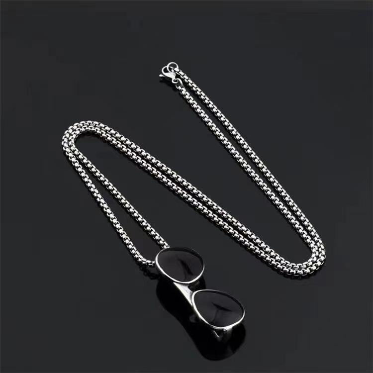 Women's & Men's Personality Couple Hip Hop Versatile Catwalk Necklaces