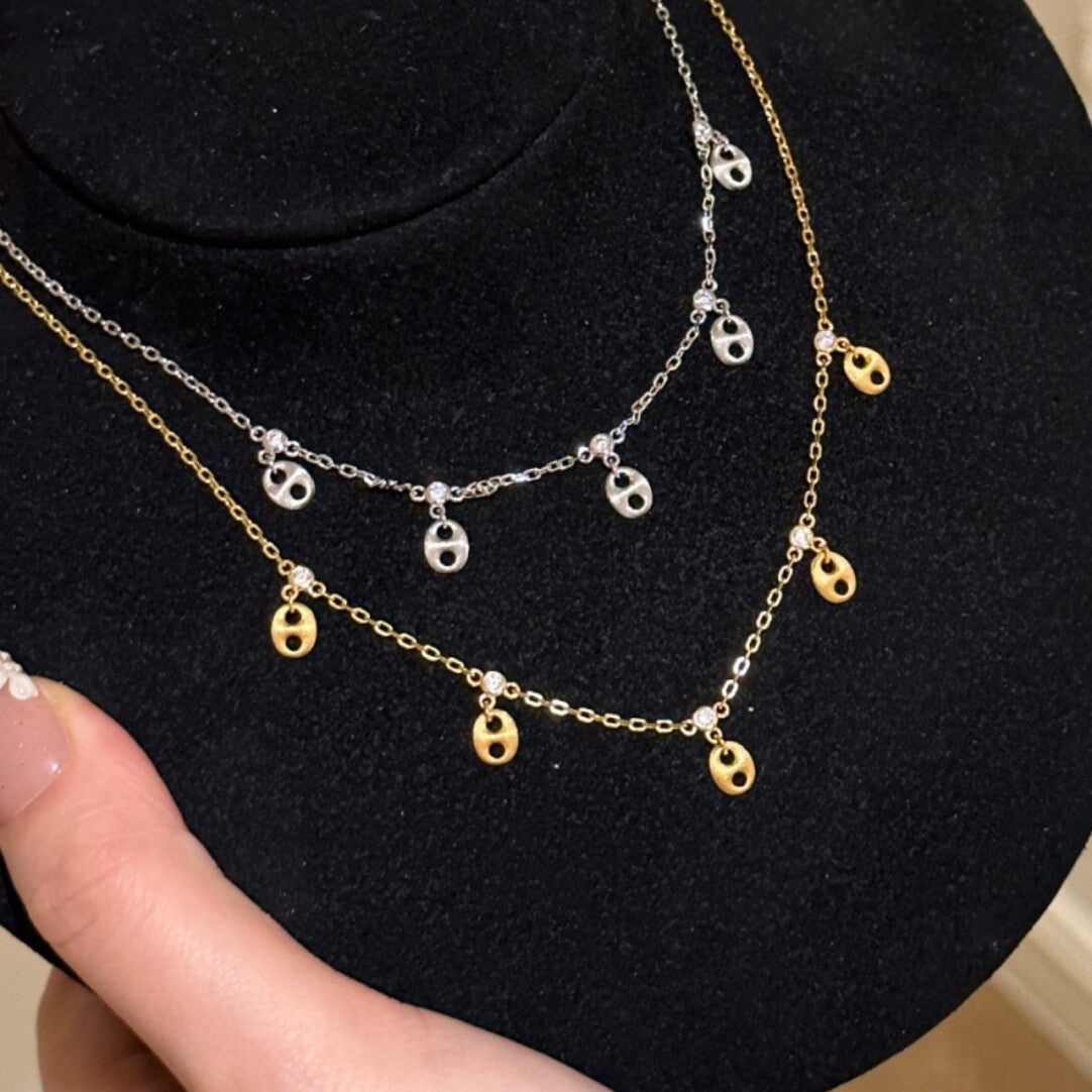 Women's Nose Tassel Fashion Light Luxury Temperament High-grade Necklaces