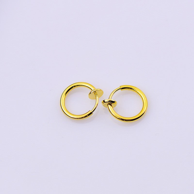 With Can Be Hung Eardrops Spring Ear Clip