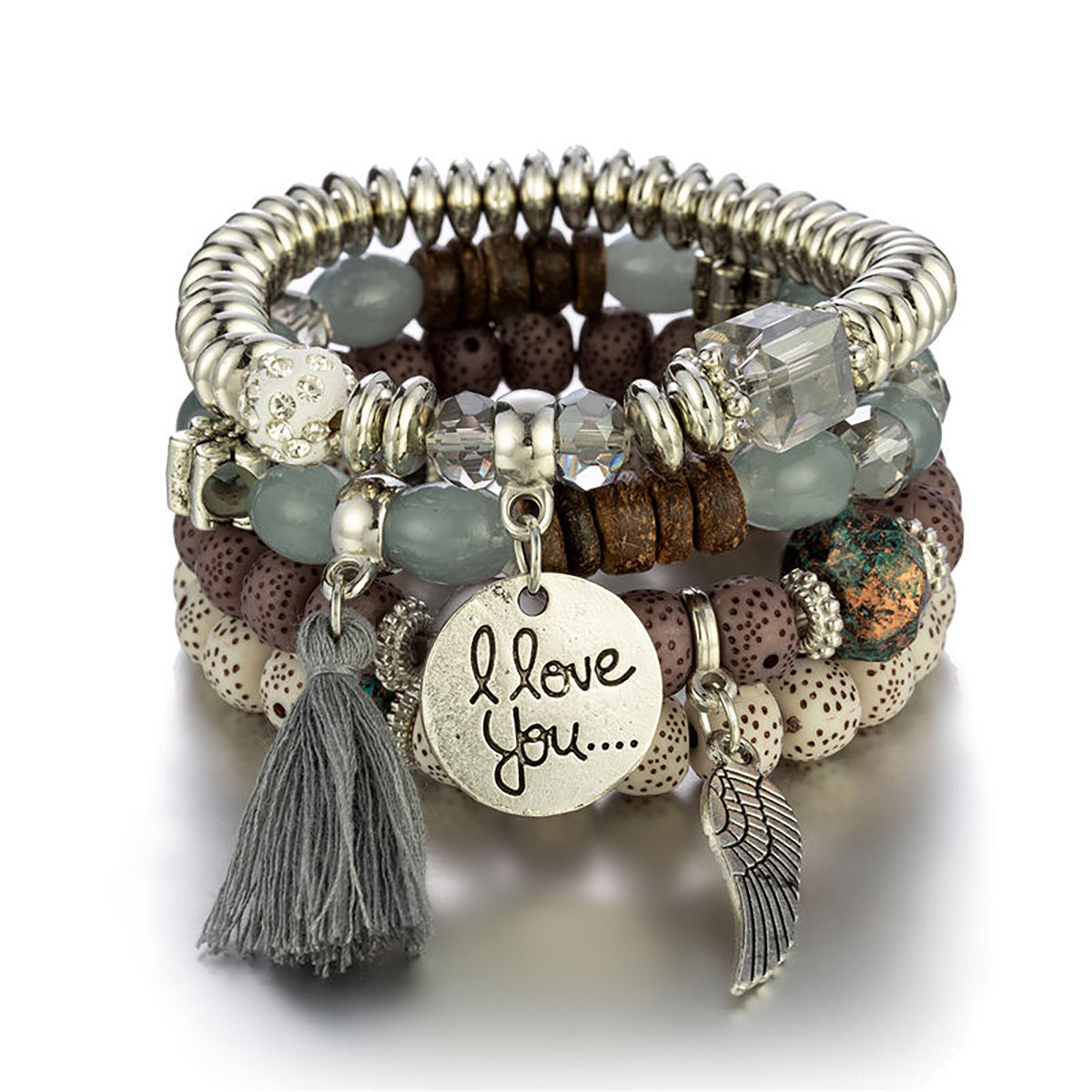 Women's Bohemian Creative Tassel Beaded Fashion Beads Bracelet