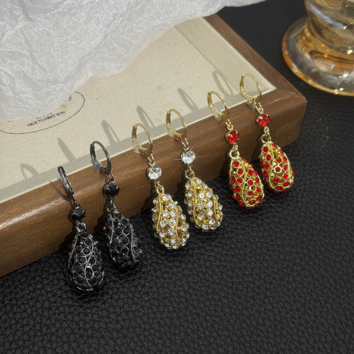 Women's Fashion Ear Clips Light Luxury High-grade Rings