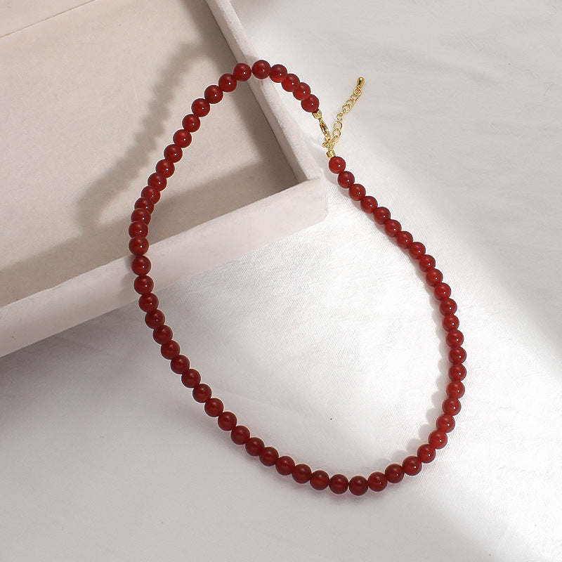 Retro Simple High-grade Clavicle Chain Elegant Graceful Necklaces