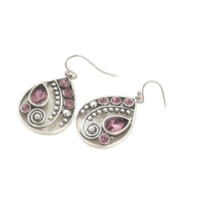 Beautiful Copper Korean Style Simple Geometric Earrings