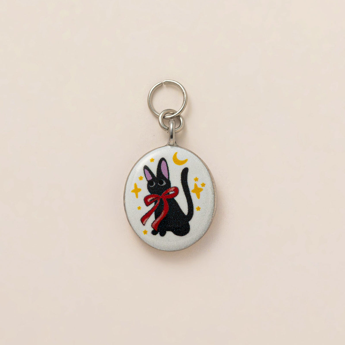 Cartoon Rabbit Long Star Printing Series Gold Color Pendants