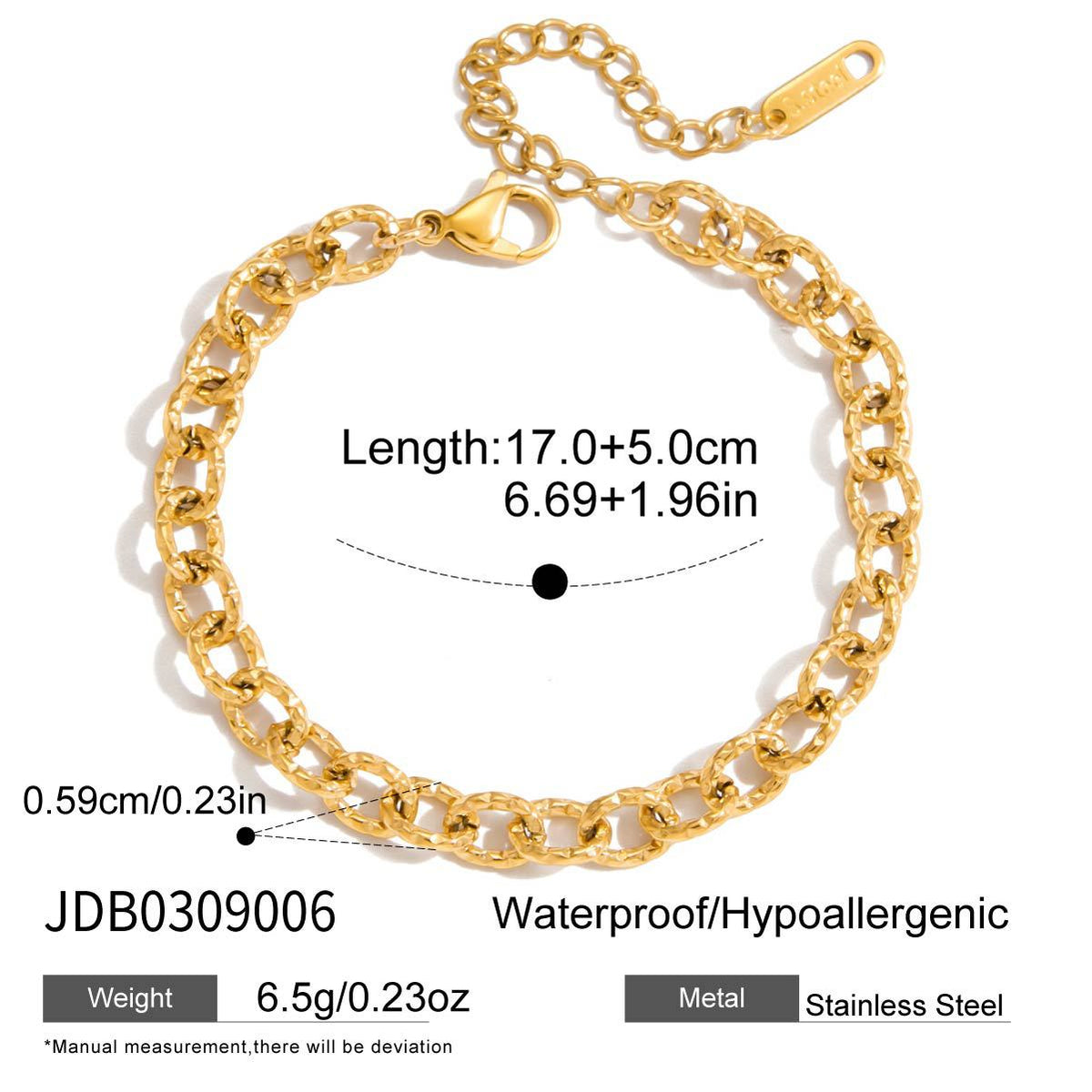 Ding Stainless Steel Flying Bird Light Luxury High-grade Twin Titanium Bracelet