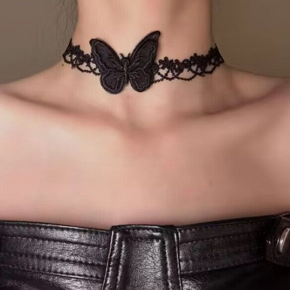 Lace Design Hot Female Temperament Clavicle Necklaces