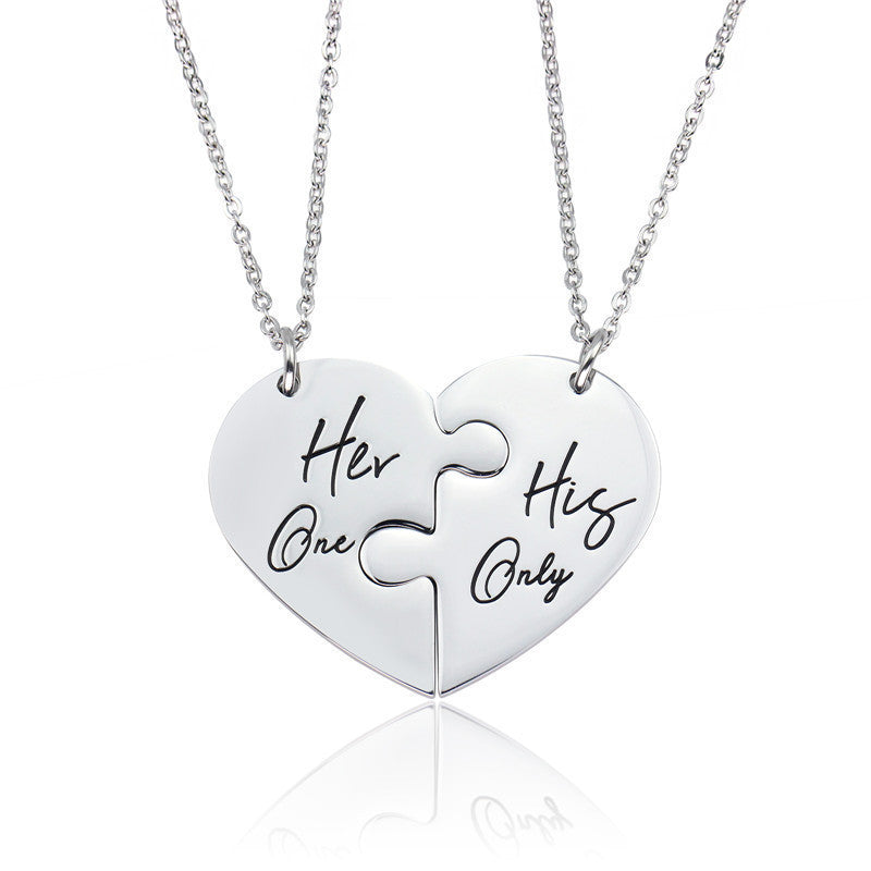 Valentine's Day Mother's Titanium Steel Stainless Pendants