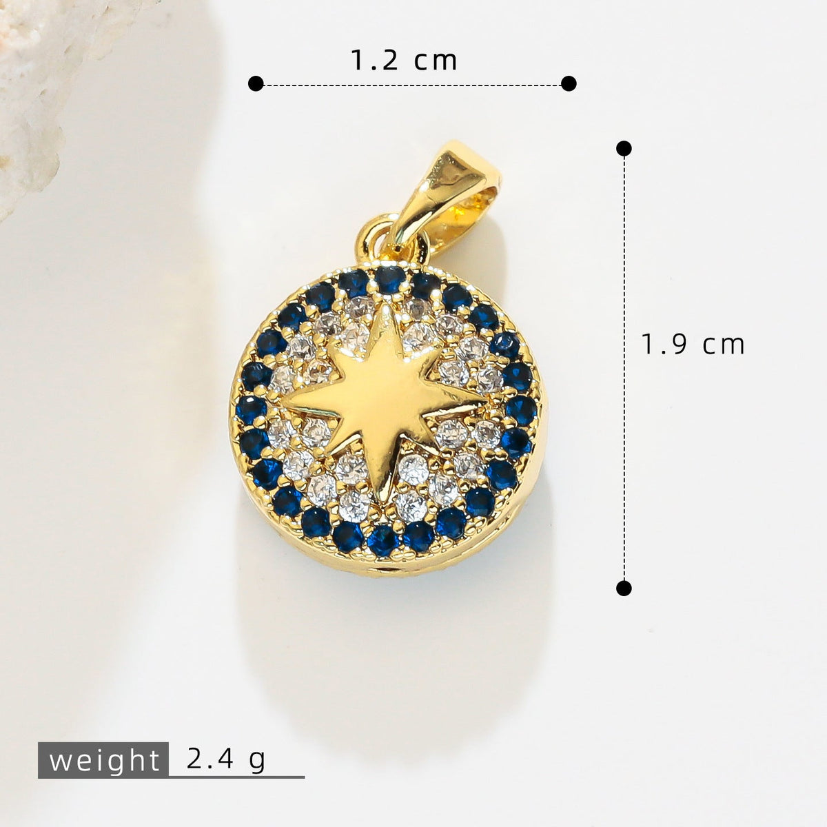 Fashion Retro Weird Devil Eye Single Pendants
