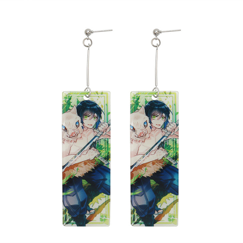 Anime Peripheral No Stove Door Ear Clip Rings