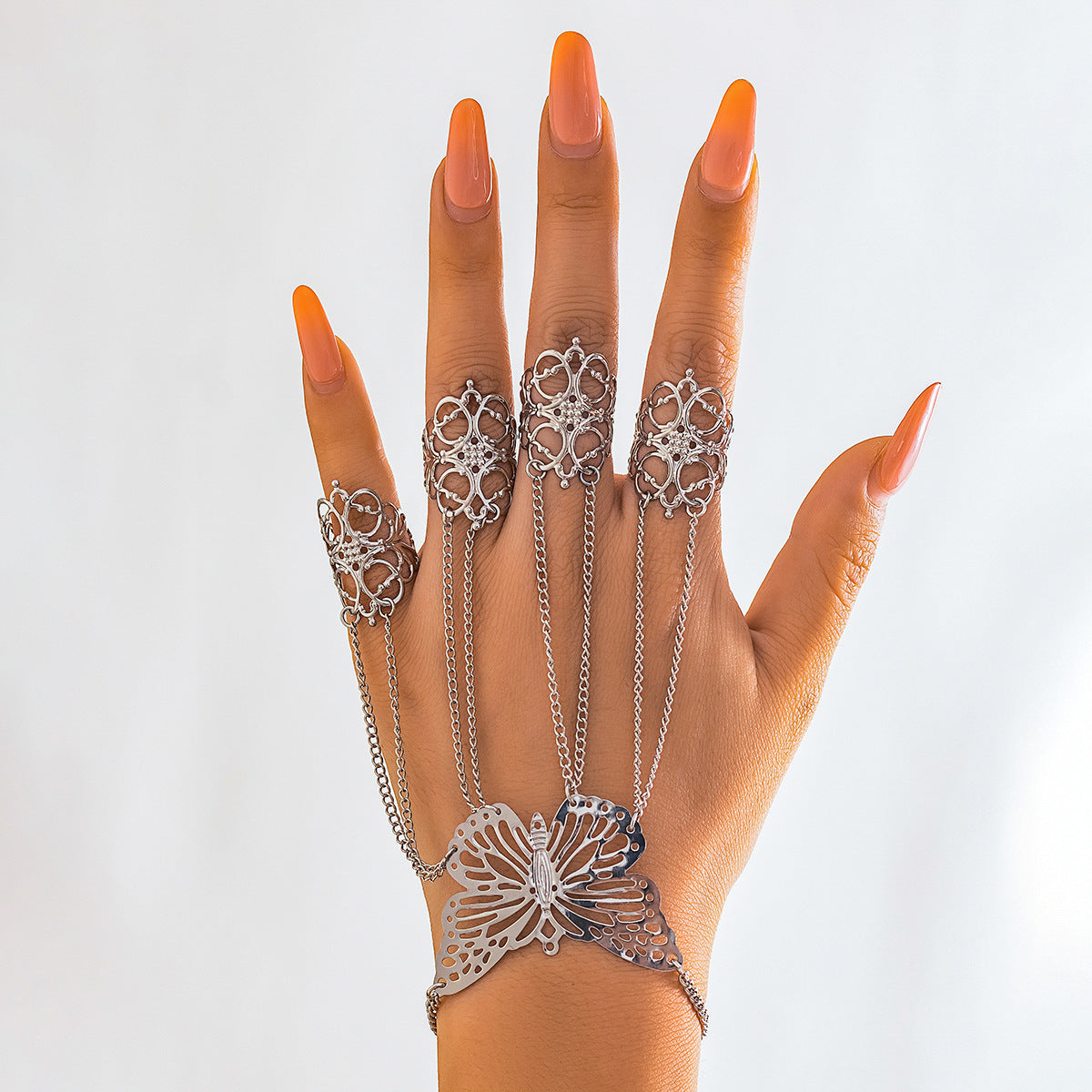 Ornament Halloween Gothic Style Chain Personality Bracelets