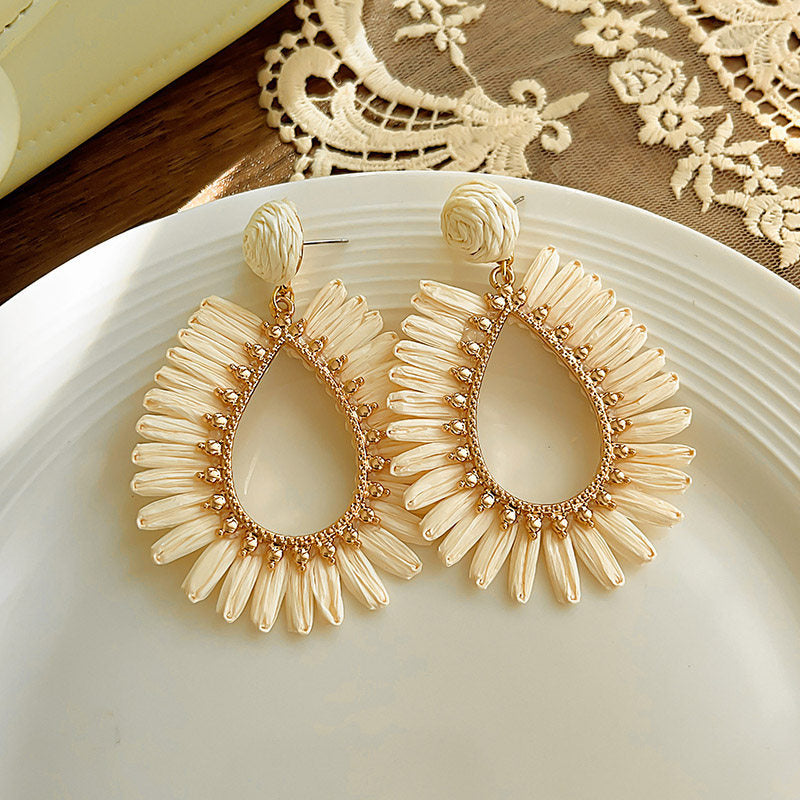 Beach Travel Vacation Style Bohemian Ear Ethnic Tassel Light Luxury Earrings