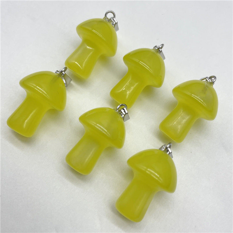 Fashion Natural Crystal Stone Mini Small Pendant