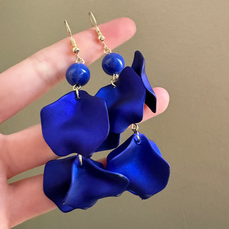 Super Fairy Winter Exquisite Beautiful Style Sweet Flexible Simple Temperamental Earrings