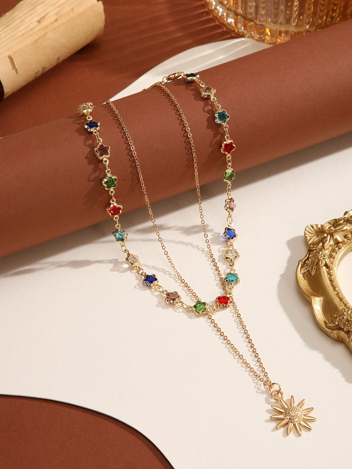 Crystal Sun Bohemian Summer Wind Beach Anklets