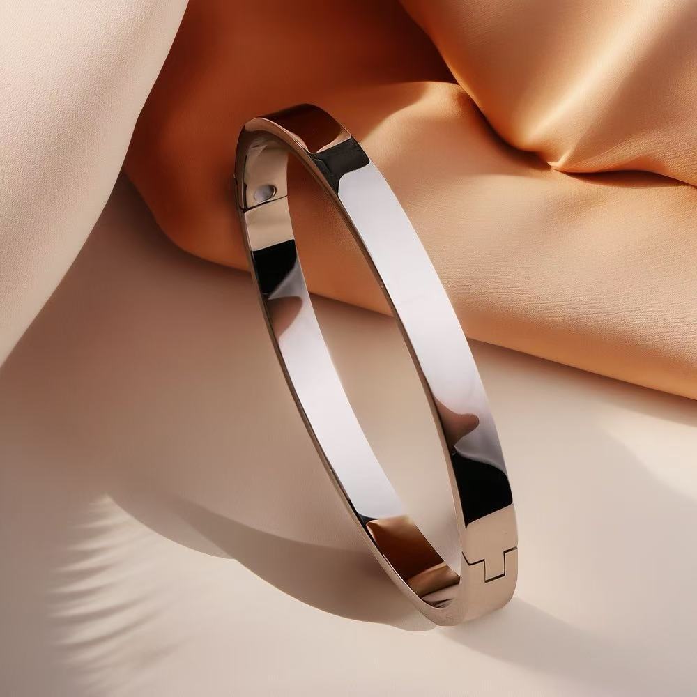 Women's Steel Full Diamond Fashion Simple Starry Stainless Does Not Bracelet