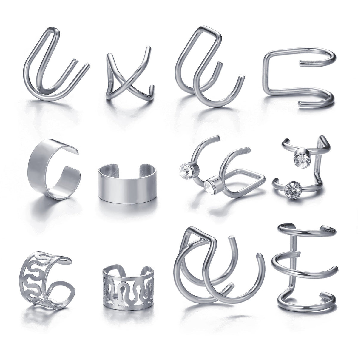 Unique Cool Creative Simple Metal Alloy Ear Clip