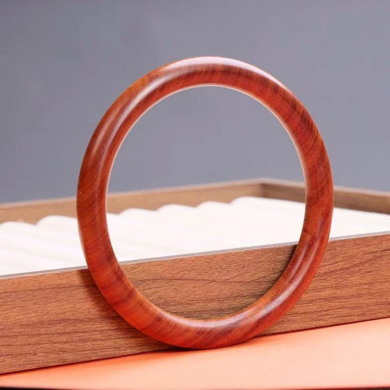 Women's Old Peach Wood Pure Original Wooden Bracelet