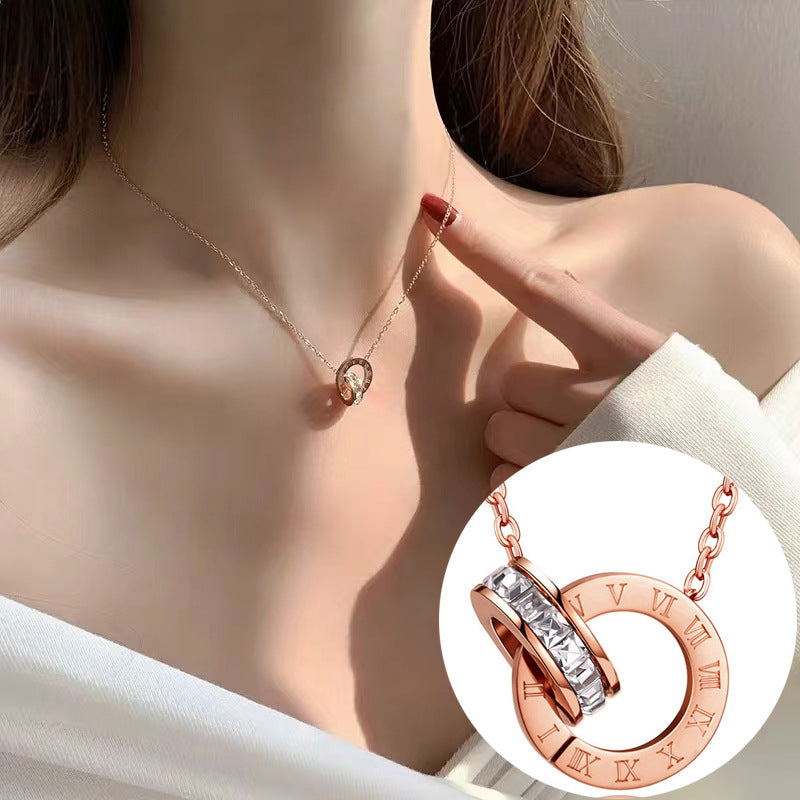 Light Luxury Design Clavicle Chain Simple Necklaces