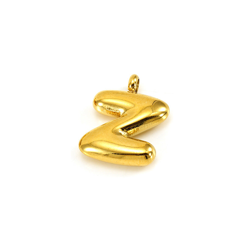 Stainless Steel Fashion Letter Titanium Letters Pendant
