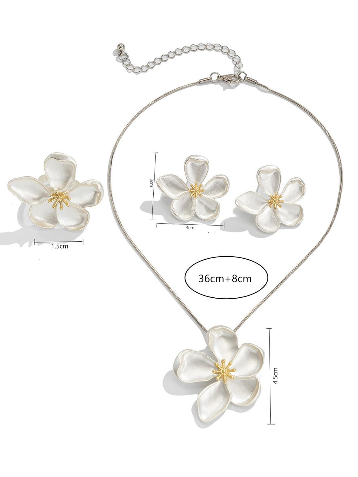 Women's Lucky Four-leaf Clover Five Petal Flower Bracelets