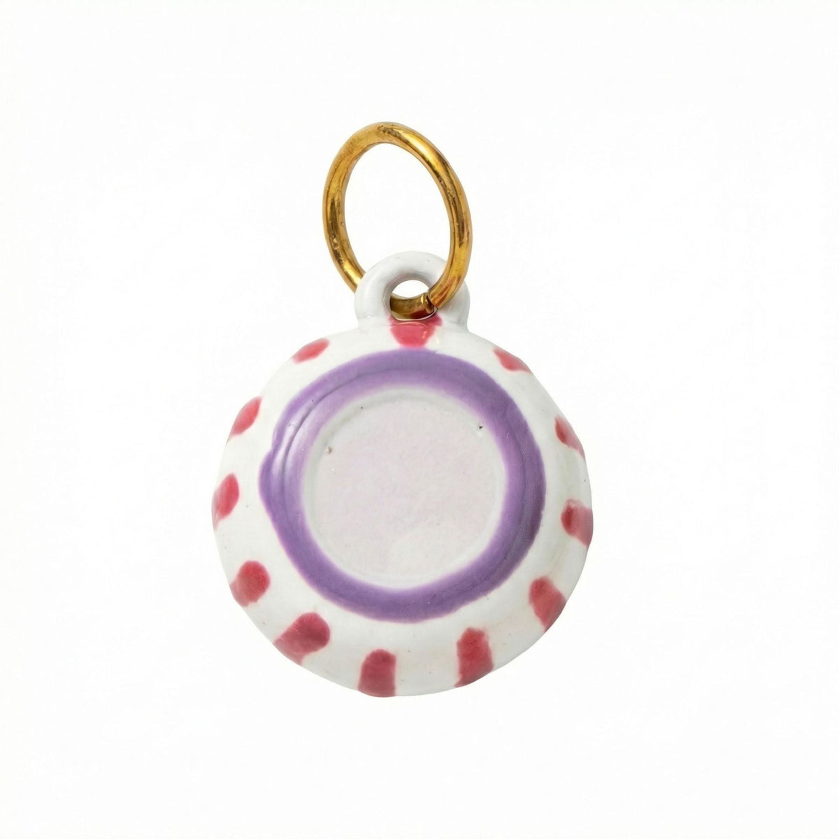 Steel Nature Parts Mushroom Furnace Vacuum Gold Plating Pendant