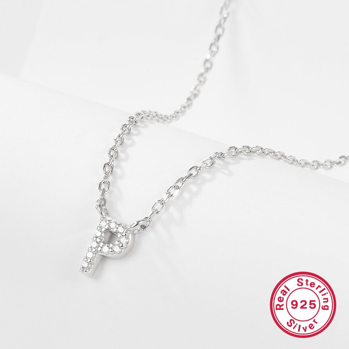 Women's Sier Minority Simple Clavicle Chain Beaded Necklaces