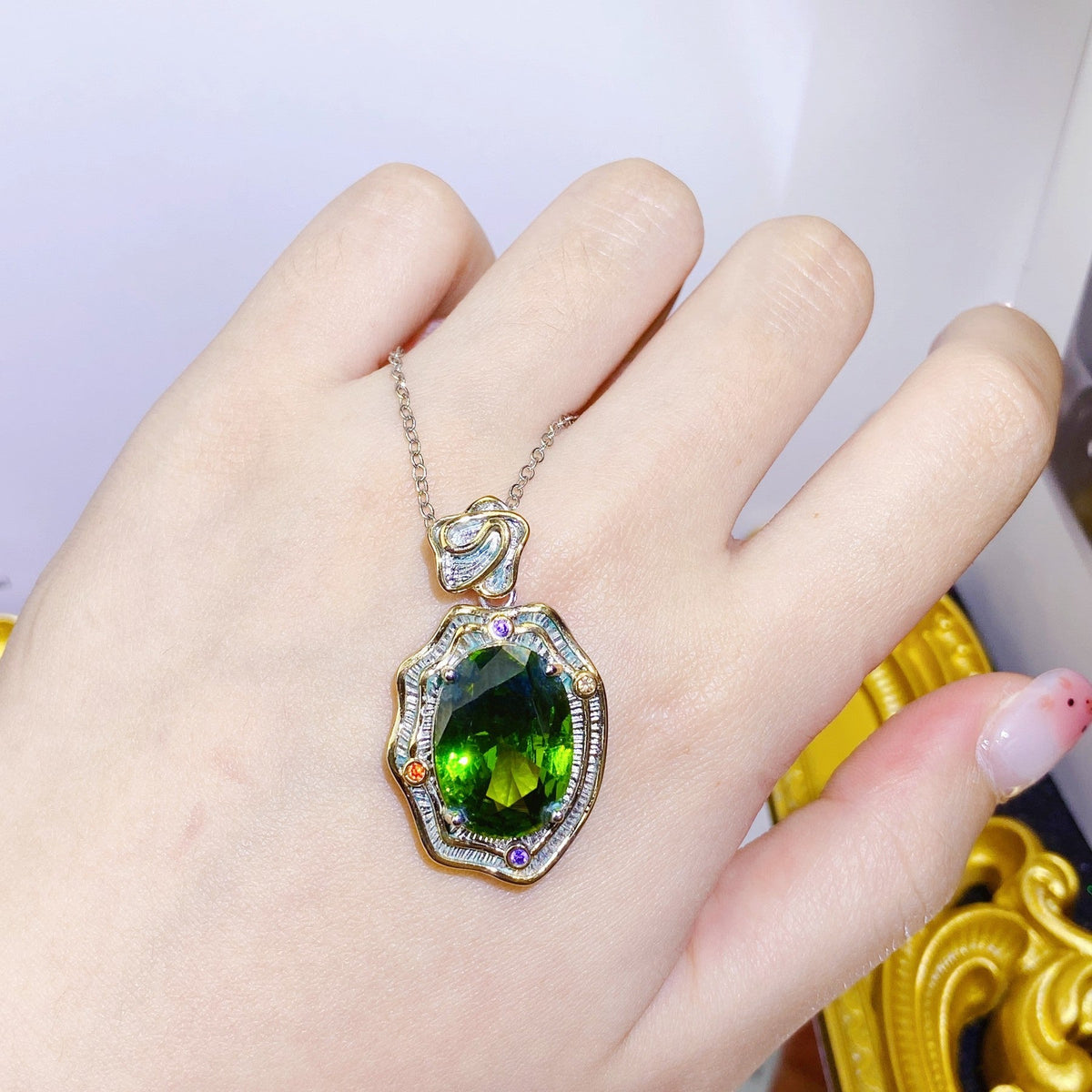 Women's Palace Style High Sense Elegance Retro Jewelry Set
