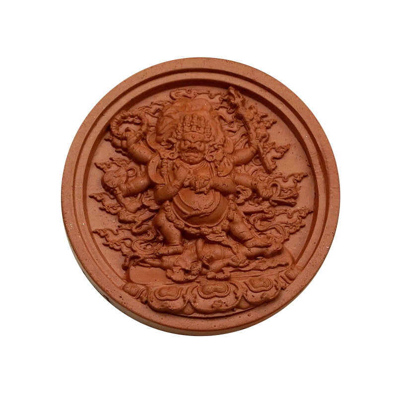 Mud Wiping Picture Multiple Options Huang Pendant