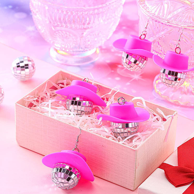 Women's Hooded Nightclub Ear Disco Party Earrings